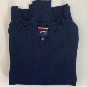 Boys French Toast V-Neck Sweater